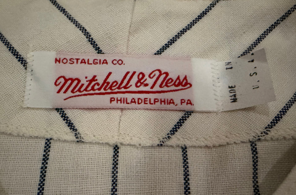 Mickey Mantle Mitch & Ness Authenticated Auto Inscribed Jersey