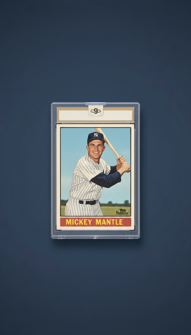 Graded Rookie Card in Slab